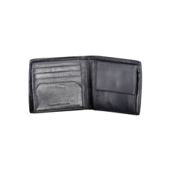 Cartera de cuero azul Tommy Hilfiger para hombre
