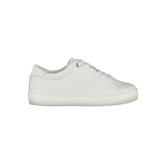 Zapatillas Tommy Hilfiger de piel blanca para mujer