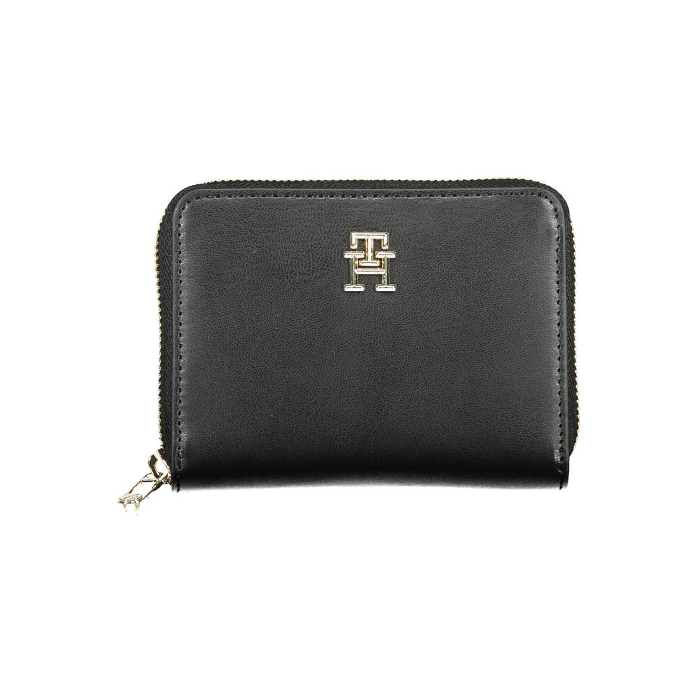 Cartera de polietileno negra Tommy Hilfiger