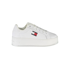 Zapatillas blancas de poliéster de Tommy Hilfiger