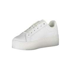 Zapatillas blancas de poliéster de Tommy Hilfiger