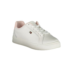 Zapatillas blancas de poliéster de Tommy Hilfiger
