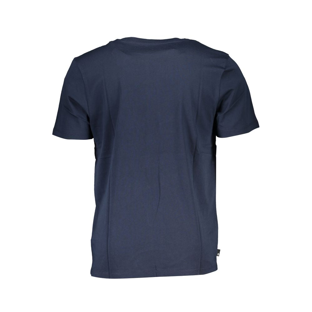 Camiseta de algodón azul Timberland