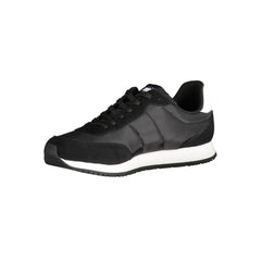 Zapatillas Tommy Hilfiger negras de poliéster
