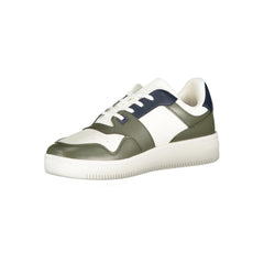 Zapatillas Tommy Hilfiger de cuero verde para hombre