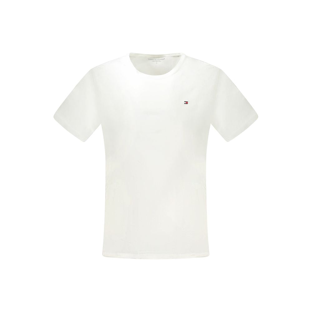 Camiseta blanca de algodón Tommy Hilfiger para hombre