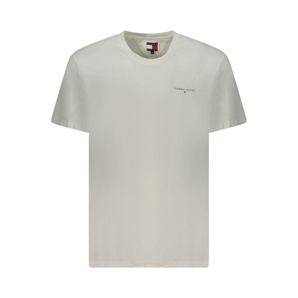 Camiseta blanca de algodón Tommy Hilfiger para hombre