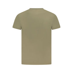 Camisa de algodón verde Timberland para hombre