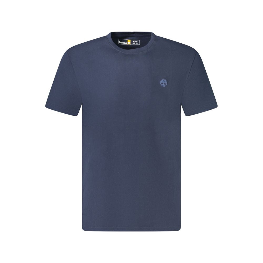 Camiseta de algodón azul Timberland