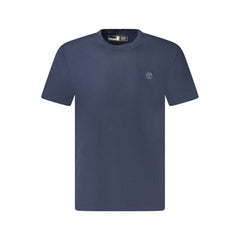 Camiseta de algodón azul Timberland