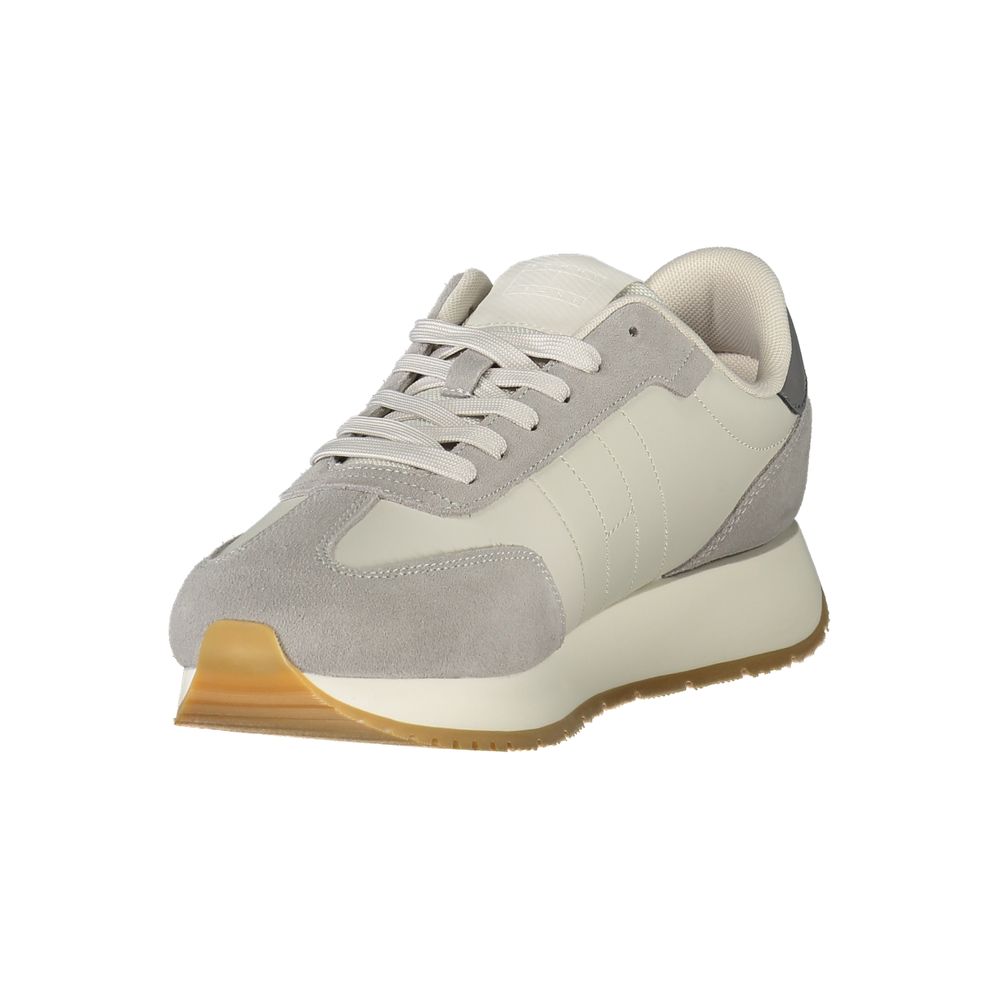 Zapatillas Tommy Hilfiger de cuero marrón para hombre