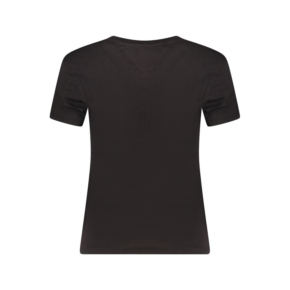 Tops y camisetas de algodón negro de Tommy Hilfiger