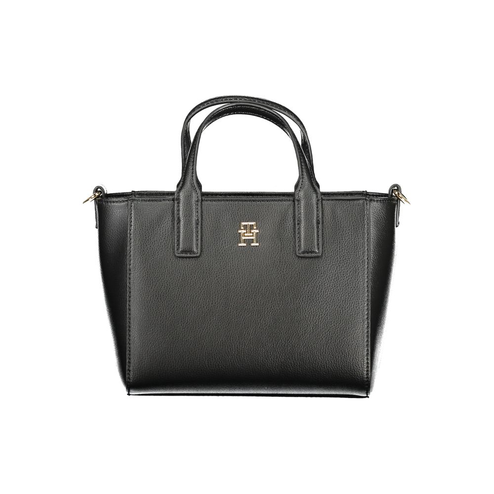 Bolso de mano Tommy Hilfiger de poliéster negro para mujer