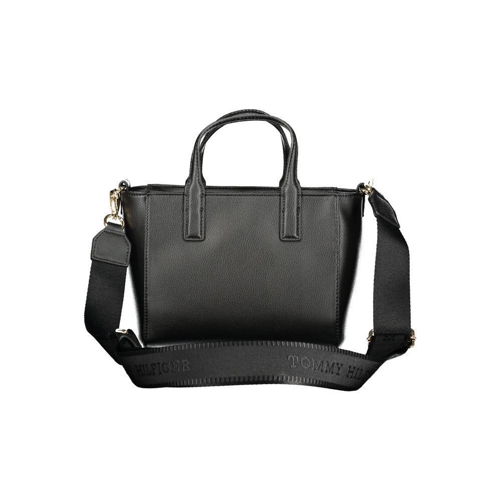 Bolso de mano Tommy Hilfiger de poliéster negro para mujer