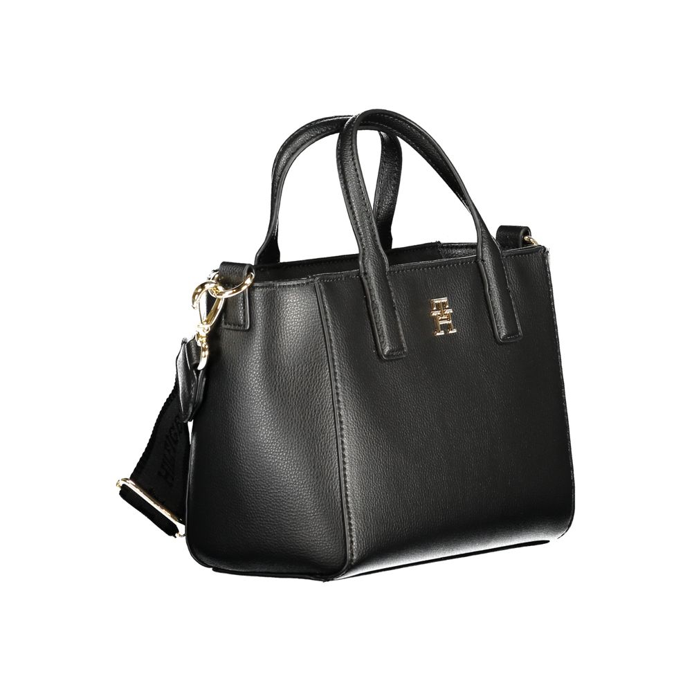 Bolso de mano Tommy Hilfiger de poliéster negro para mujer