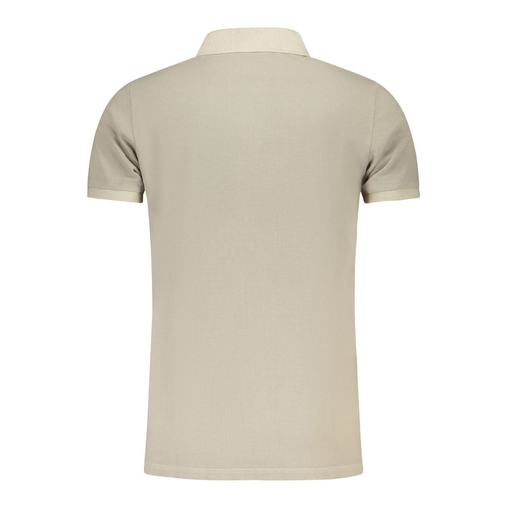 Polo de algodón beige de Noruega 1963