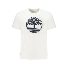 Camiseta Timberland de algodón blanca para hombre