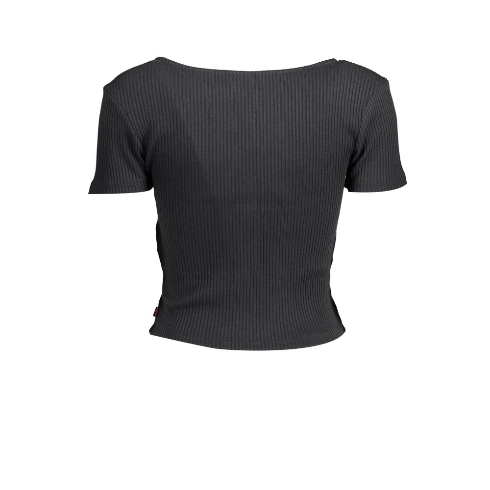 Camiseta Levi's de algodón negra para mujer