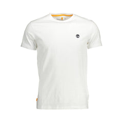 Camiseta Timberland de algodón orgánico blanca para hombre