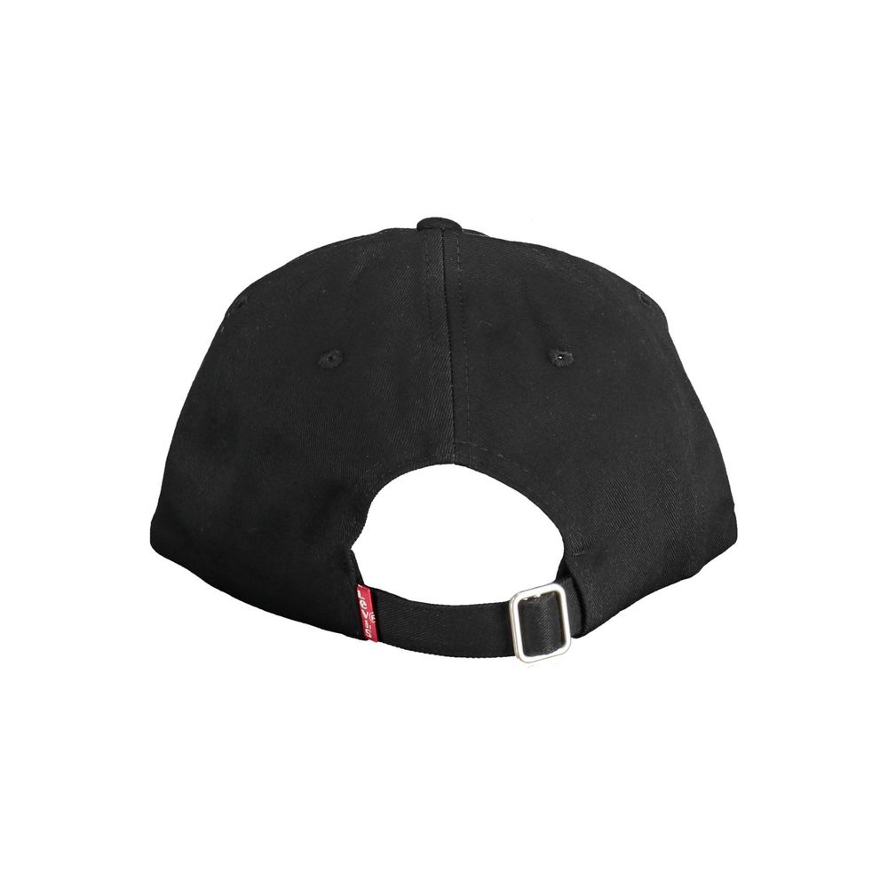 Gorra de algodón negra para hombre de Levi's