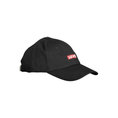 Gorra de algodón negra para hombre de Levi's
