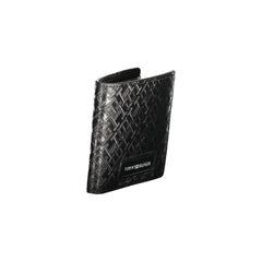 Cartera de cuero negra para hombre de Tommy Hilfiger