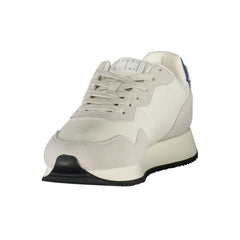 Zapatillas Tommy Hilfiger de cuero blanco para hombre