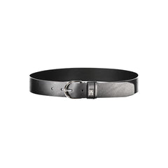 Cinturón de cuero negro para mujer de Tommy Hilfiger