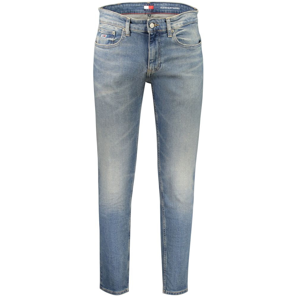 Vaqueros ajustados de algodón azul Tommy Hilfiger para hombre