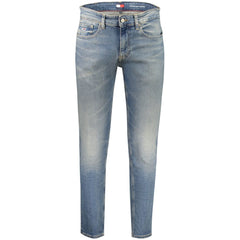 Vaqueros ajustados de algodón azul Tommy Hilfiger para hombre