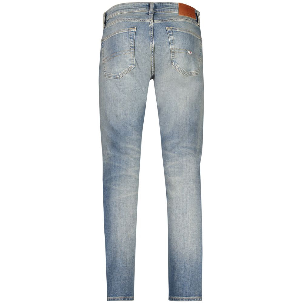 Vaqueros ajustados de algodón azul Tommy Hilfiger para hombre