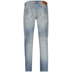 Vaqueros ajustados de algodón azul Tommy Hilfiger para hombre