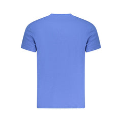 Camiseta azul de algodón Tommy Hilfiger para hombre