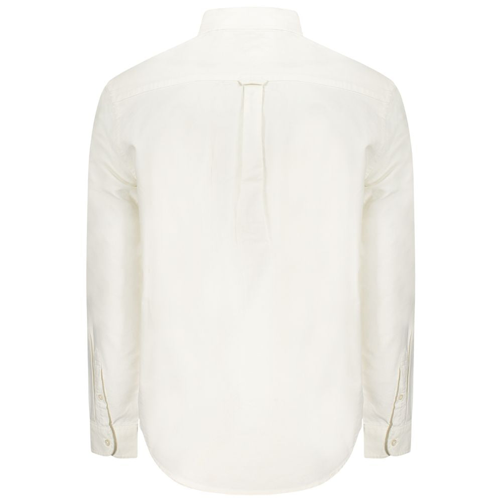 Camisa blanca de algodón Tommy Hilfiger para hombre