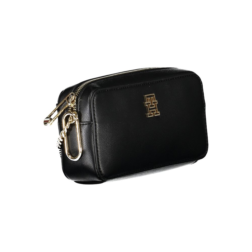 Bolso de mano Tommy Hilfiger de polietileno negro