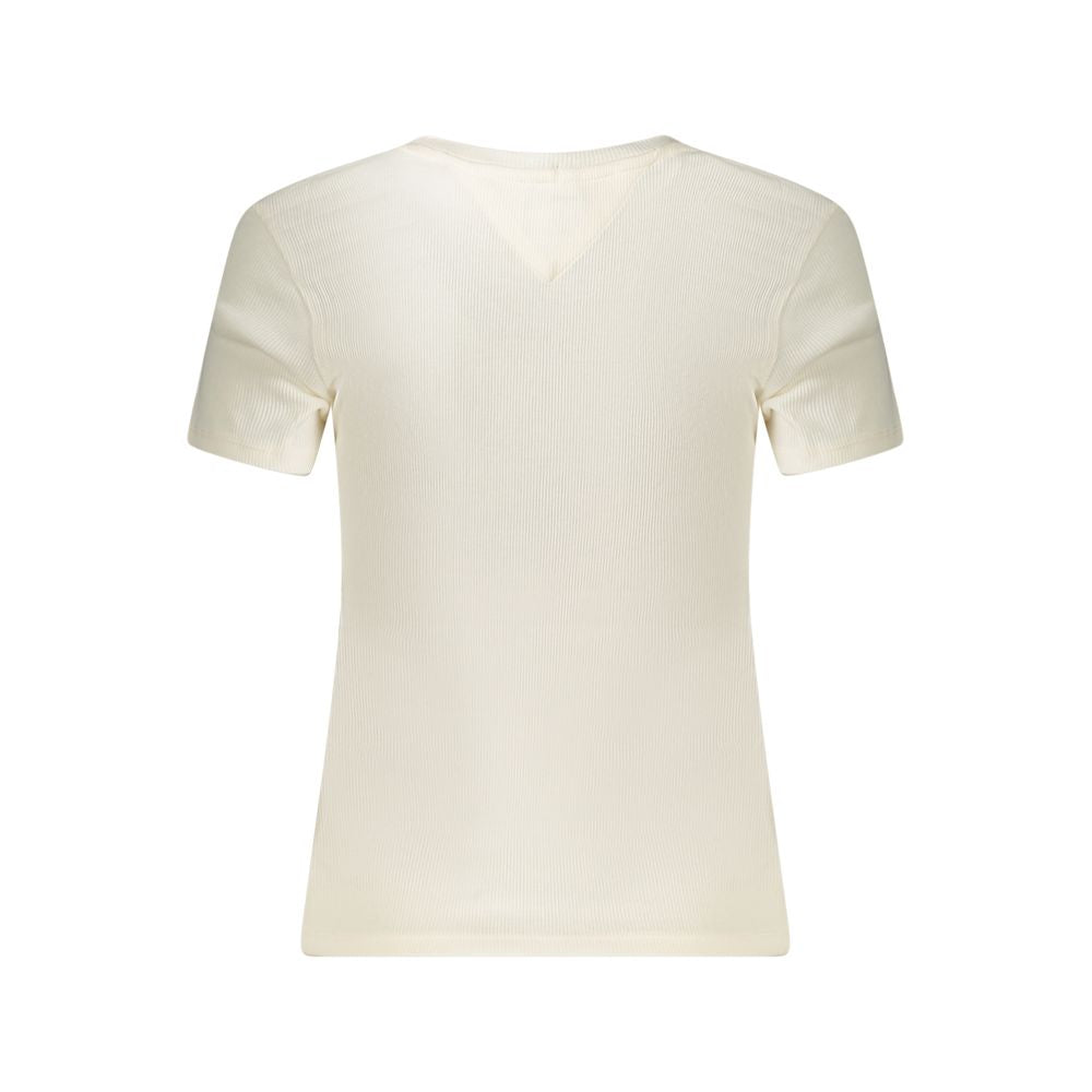 Camisetas y tops de algodón blancos de Tommy Hilfiger