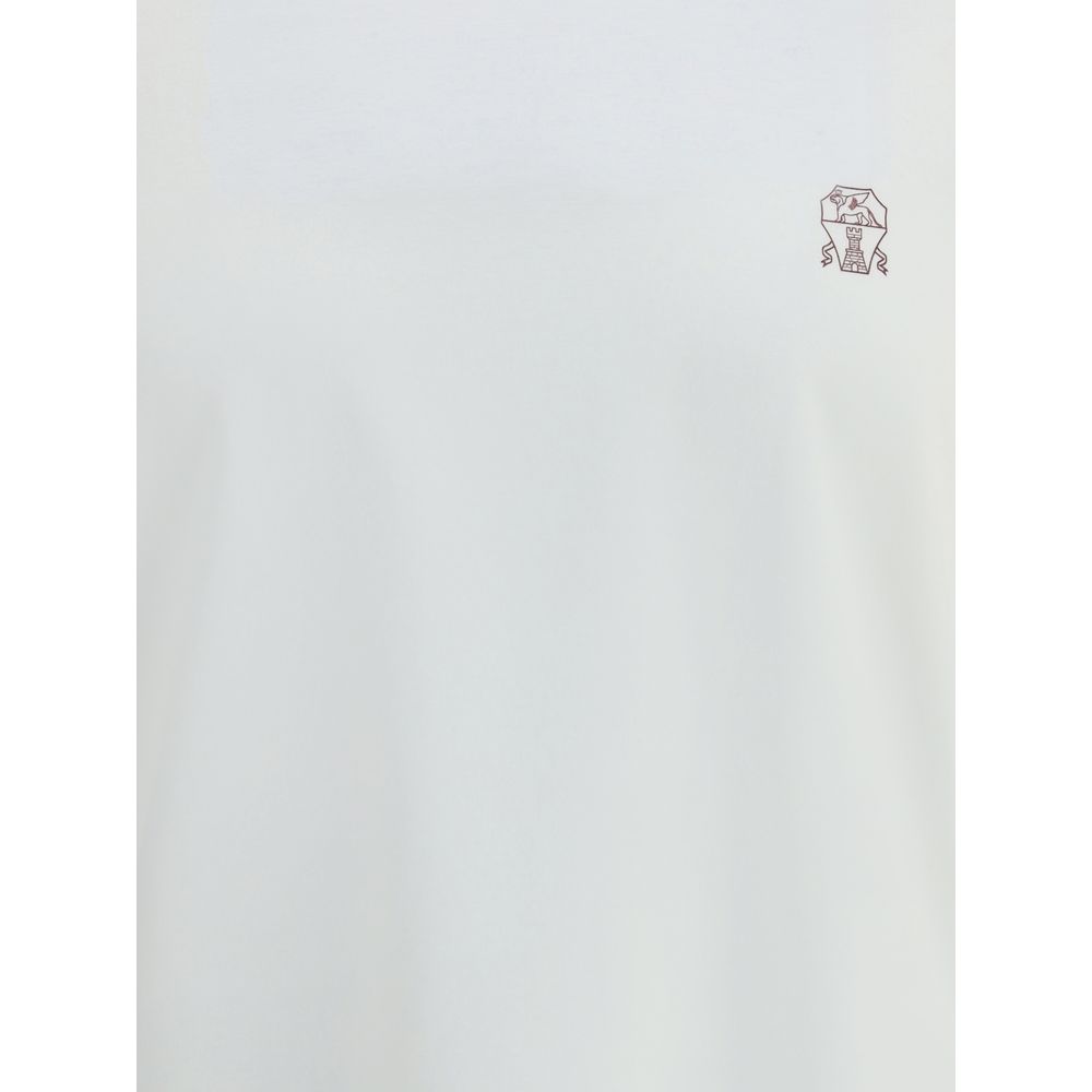 Brunello Cucinelli Camiseta con logotipo