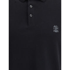 Polo con logotipo de Brunello Cucinelli