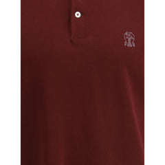 Polo con logotipo de Brunello Cucinelli