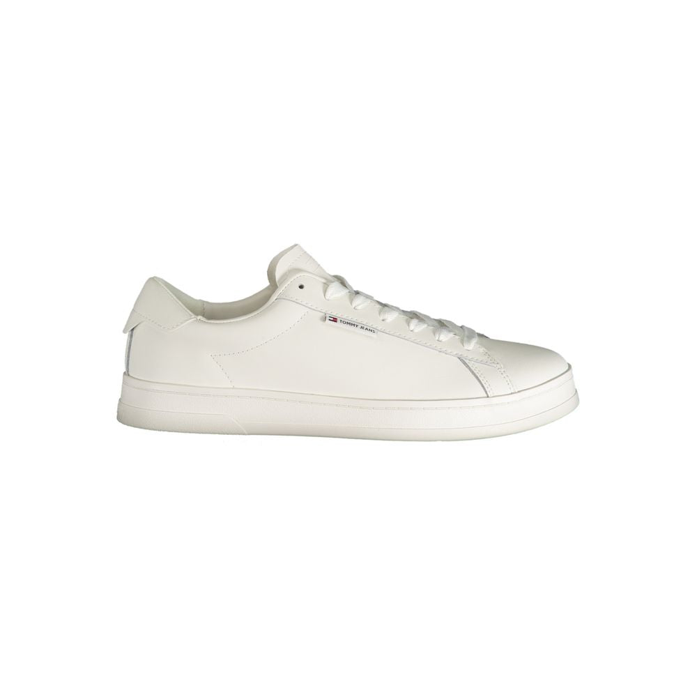 Zapatillas blancas de poliéster de Tommy Hilfiger