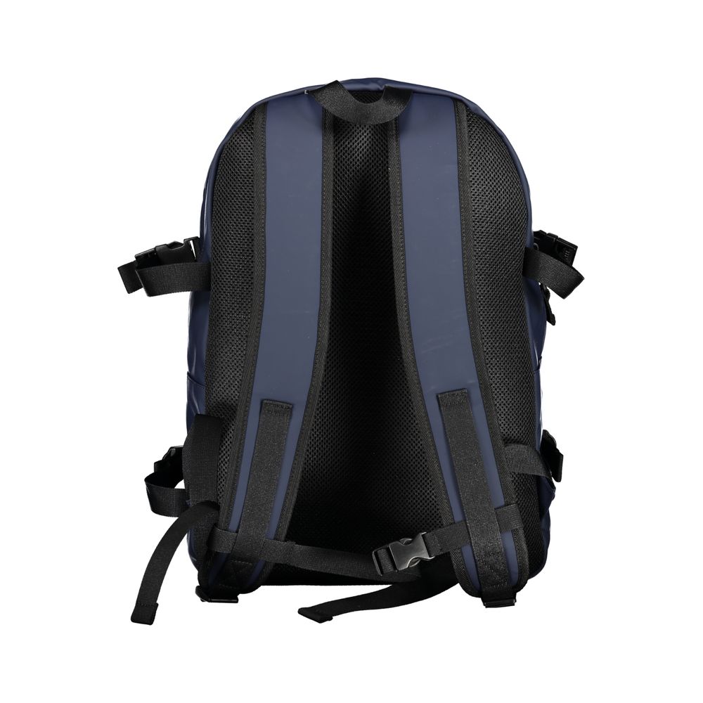 Mochila azul de polietileno Tommy Hilfiger