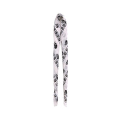Bufanda de seda con calaveras de Alexander McQueen