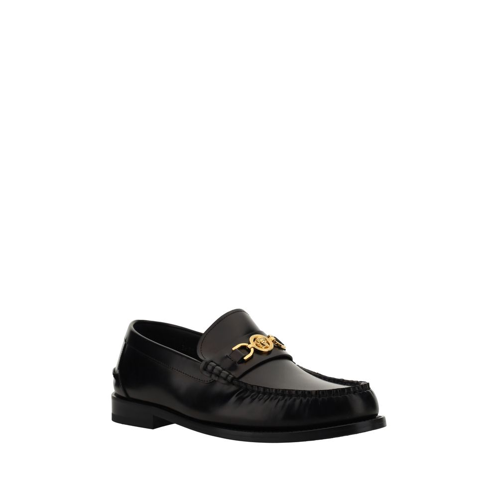 Mocasines de cuero Versace