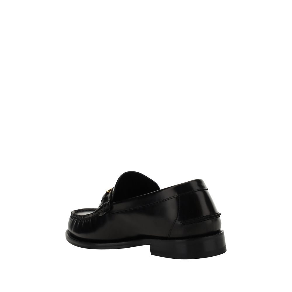 Mocasines de cuero Versace