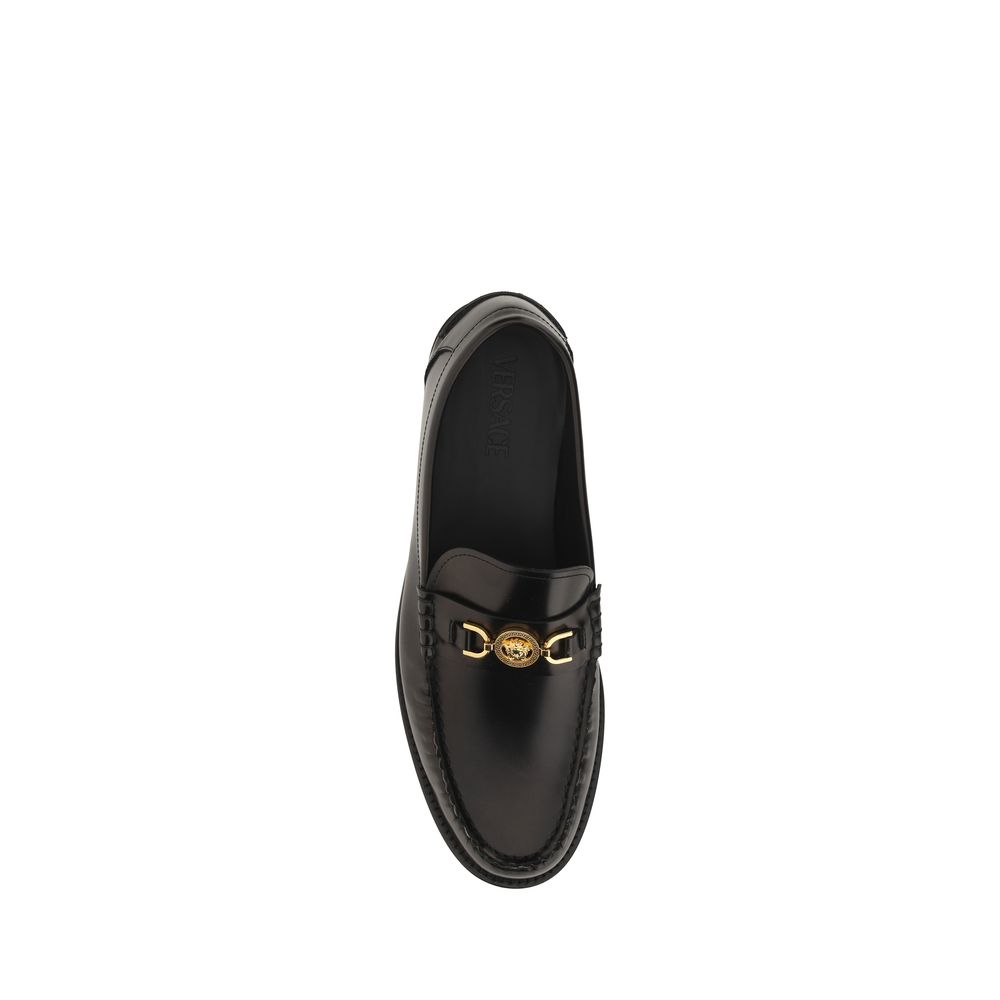 Mocasines de cuero Versace