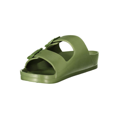 Sandalia de plástico verde para hombre de Noruega 1963
