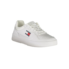 Zapatillas Tommy Hilfiger de cuero blanco para hombre
