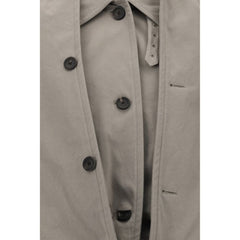 Gabardina con capucha invertida de Balenciaga