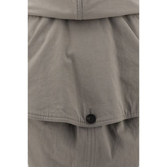 Gabardina con capucha invertida de Balenciaga