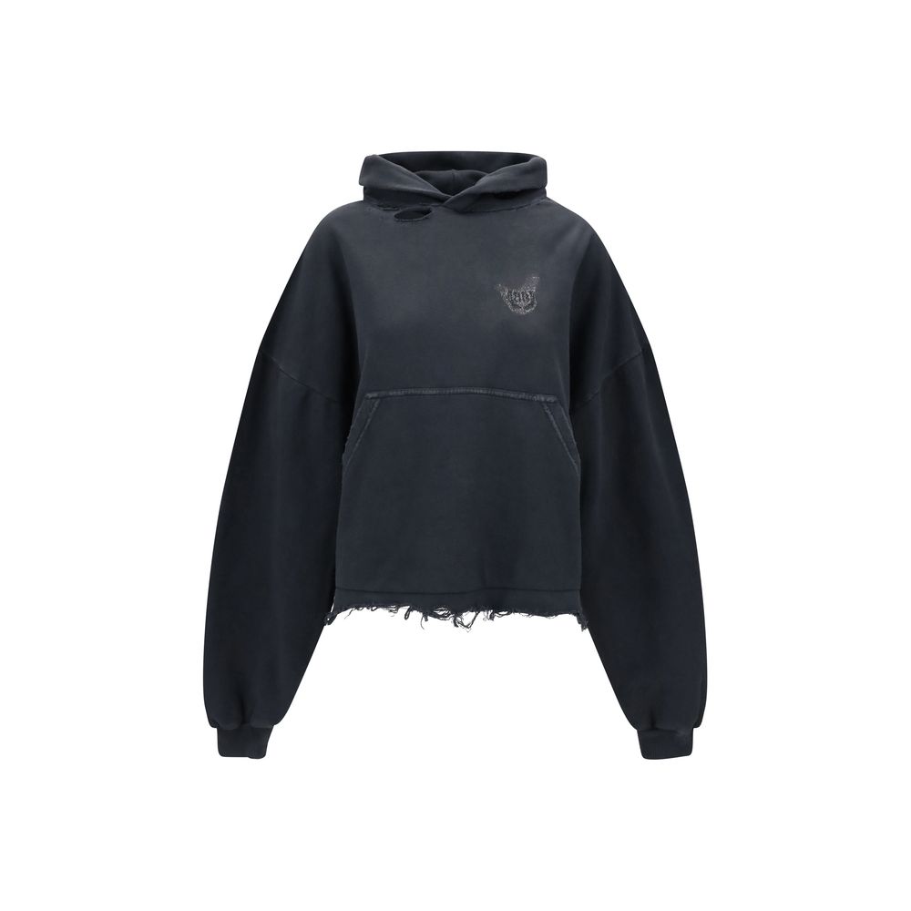 Sudadera corta con capucha Balenciaga
